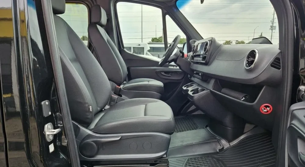 Mercedes Sprinter Van interior